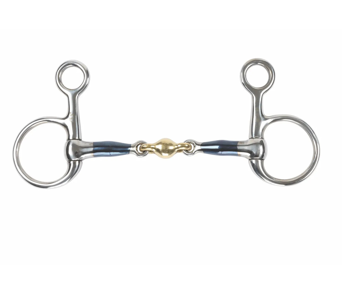 Shires Blue Sweet Iron Hanging Cheek with Lozenge Bit