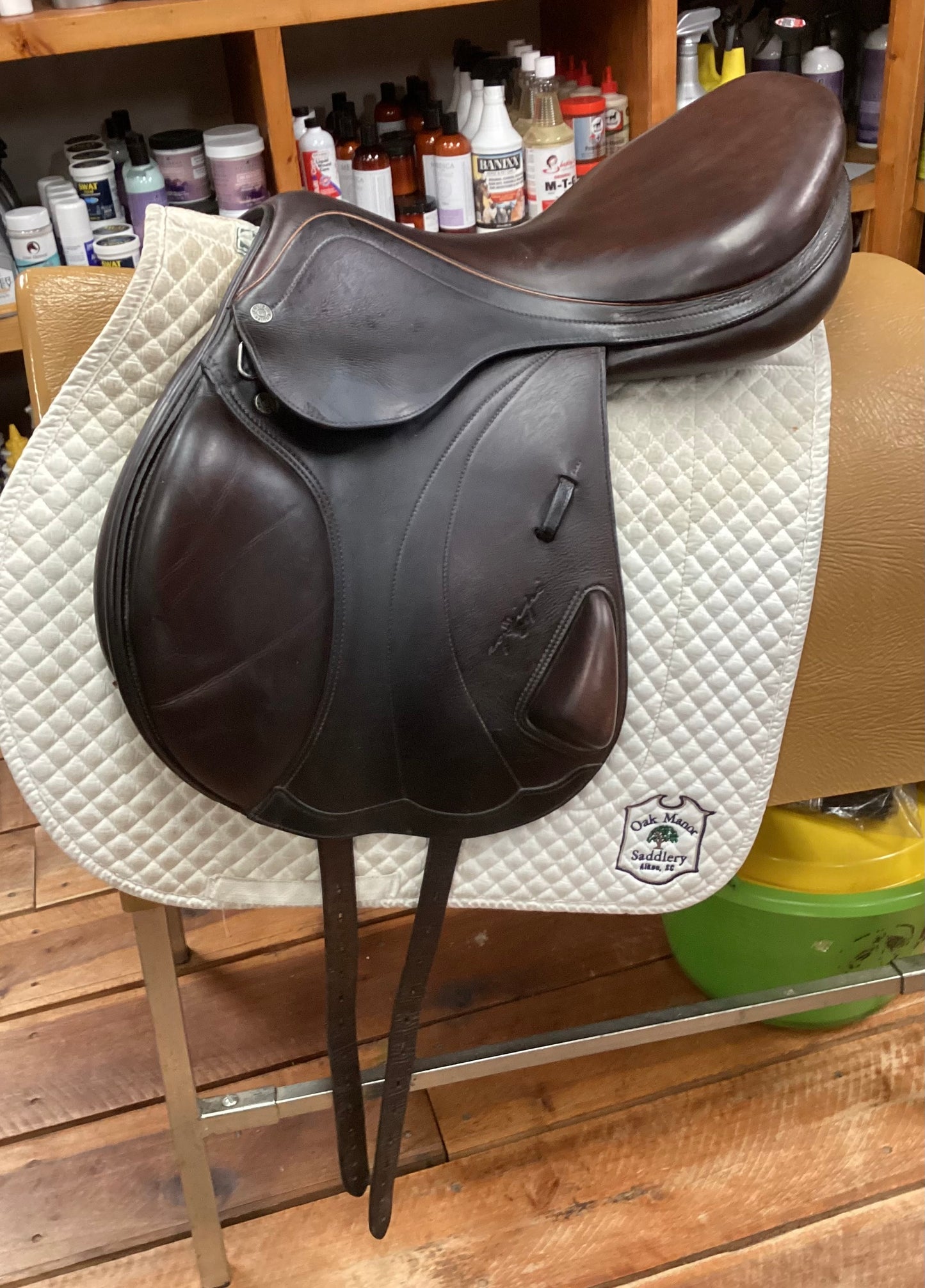 2016 Equipe Expression Monoflap Jump Saddle - 17.5”