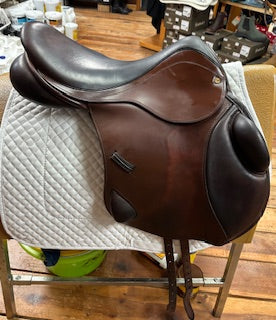 2020 County eXtreme Monoflap Jump Saddle - 17.5"