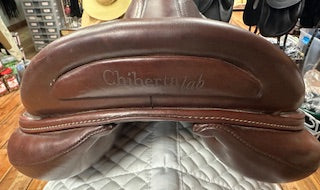 2021 Devoucoux Chiberta Lab Monoflap Jump Saddle - 16.5"