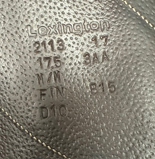 2017 Voltaire Lexington Monoflap Jump Saddle - 17.5"