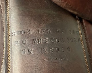 2015 CWD SE04 Monoflap Jump Saddle - 17.5