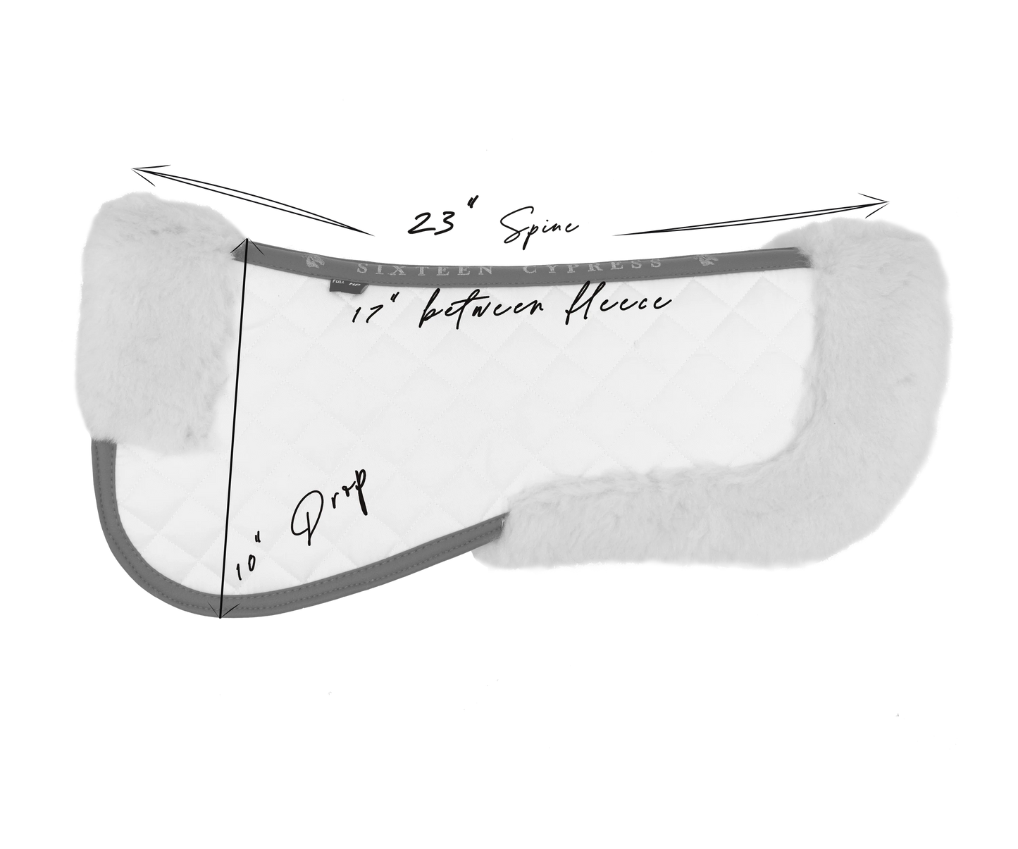 Sixteen Cypress Wool Fleece Half Pad