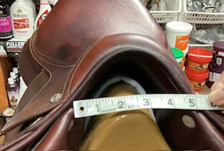 2019 Devoucoux Biarritz 0 Jump Saddle - 17.5