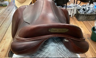 2019 Devoucoux Biarritz 0 Jump Saddle - 17.5