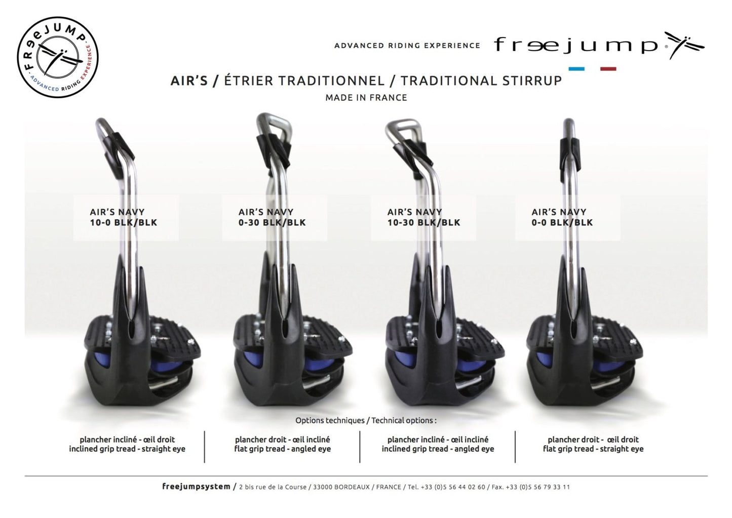 FreeJump Air's Standard Stirrups