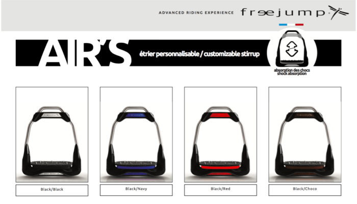 FreeJump Air's Standard Stirrups