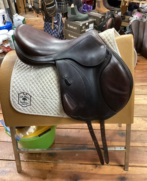 2016 Equipe Expression Monoflap Jump Saddle - 17.5”