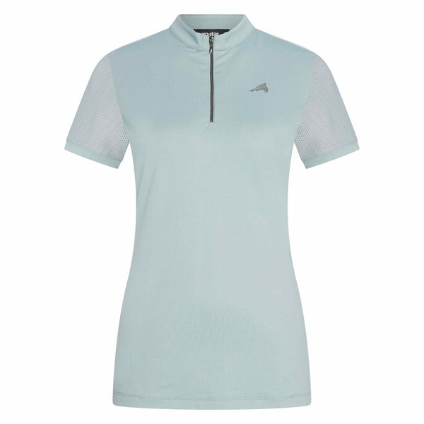 Euro-Star Half Zip Valentina Short Sleeve Shirt CLEARANCE