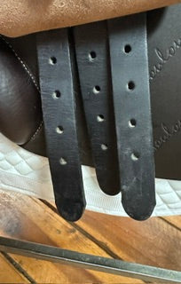 M Toulouse Patrice Platinum Genesis Jump Saddle - 17.5"