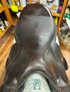 2022 Arion Atlas Monoflap Jump Saddle - 17.5"