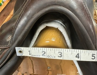 2022 Arion Atlas Monoflap Jump Saddle - 17.5"