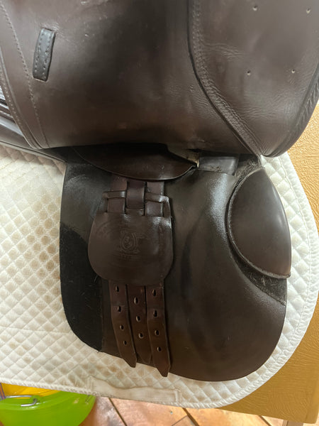 Sheleese Douvoir Close Contact Jump Saddle 17.5"