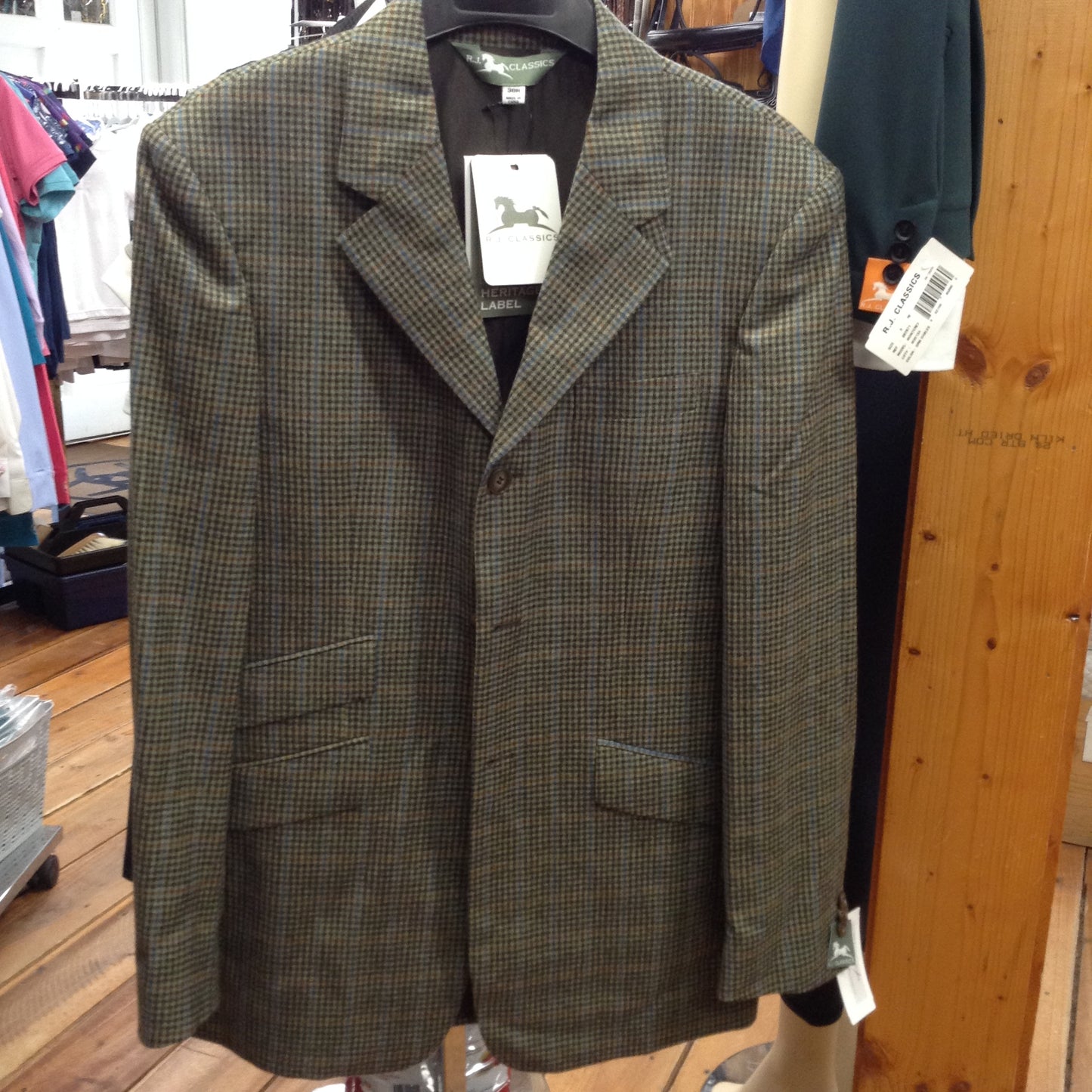 RJ Classics Charlie Tweed Hunt Coat CLEARANCE - LAST ONE!