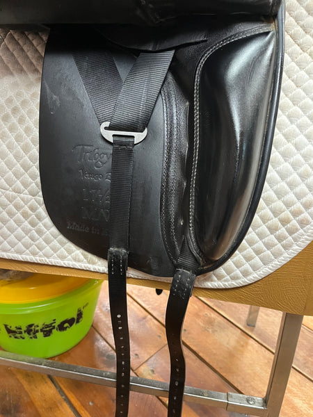 2015 Trilogy Verago Elite Dresssage Saddle- 17.5"