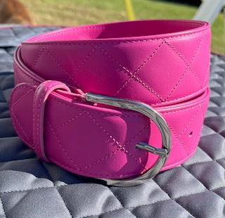 The Tailored Sportsman Quilted Leather belt -- CLEARANCE