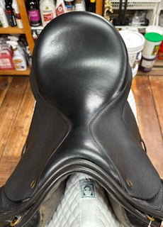 Black Country Eloquence Dressage Saddle - 17.5"