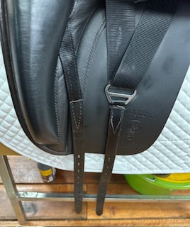Black Country Eloquence Dressage Saddle - 17.5"