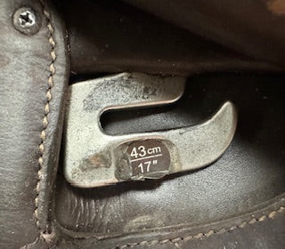2022 Bates Jump Saddle - 17"