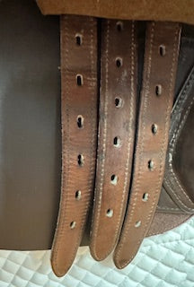 2021 Bates Luxe Jump Saddle - 17.5