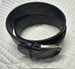 The Tailored Sportsman Quilted Leather belt -- CLEARANCE