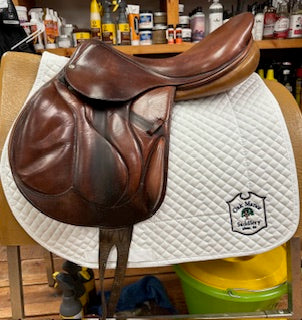 2005 Devoucoux Chiberta Monoflap Jump Saddle - 18"