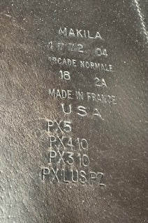 2017 Devoucoux Makila Dressage Saddle- 18"