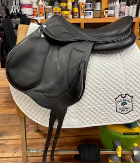 2017 Devoucoux Chiberta Monoflap Jump Saddle - 18"