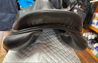 2017 Devoucoux Chiberta Monoflap Jump Saddle - 17"