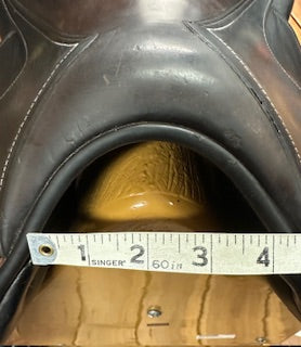2017 Devoucoux Chiberta Monoflap Jump Saddle - 17"