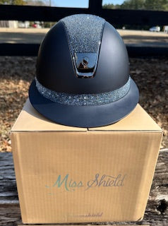 Samshield Shadowmatt Fine Medley Swarovski Moonlight Miss Shield Blue - CLEARANCE