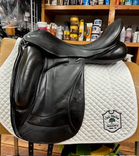 2012 Custom Icon Coda Dressage Saddle - 18"
