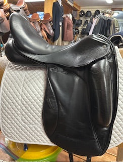 2012 Custom Icon Coda Dressage Saddle - 18"