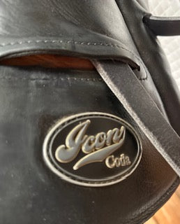 2012 Custom Icon Coda Dressage Saddle - 18"