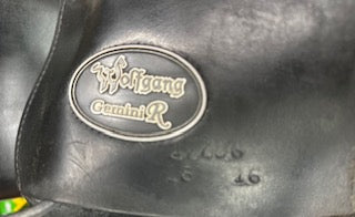 2017 Custom Wolfgang Gemini R Dressage Saddle - 18"