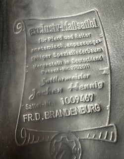 2010 Hennig Sofa Dressage Saddle - 17.5