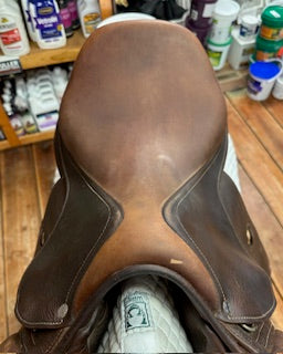 2014 Antares Confort Jump Saddle - 17.5"
