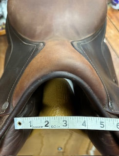 2014 Antares Confort Jump Saddle - 17.5"