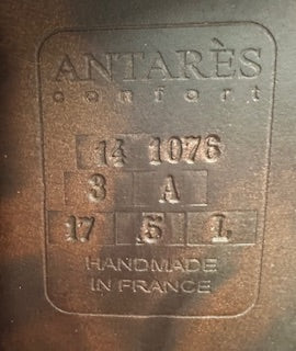 2014 Antares Confort Jump Saddle - 17.5"