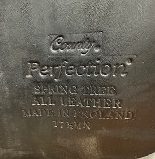 2013 County Perfection Dressage Saddle - 17.5"