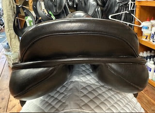 2008 Black Country Ricochet Jump Saddle - 17.5"