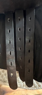 2008 Black Country Ricochet Jump Saddle - 17.5"