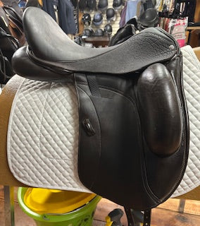 2016 Custom Wolfgang Omni Monoflap Dressage Saddle - 18"