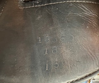 2016 Custom Wolfgang Omni Monoflap Dressage Saddle - 18"