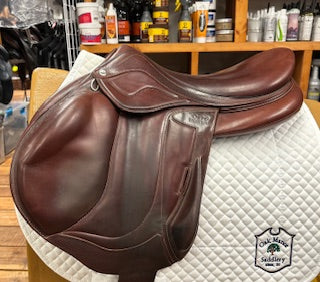 2019 Devoucoux Chiberta Monoflap Jump Saddle - 18"