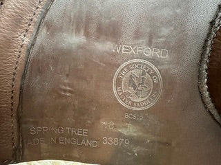 2023 Black Country Wexford Jump Saddle - 18"