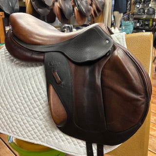 2015 CWD SE04 Monoflap Jump Saddle - 17.5