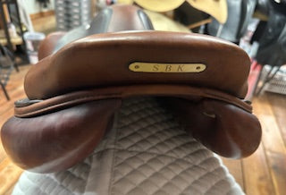 2015 CWD SE04 Monoflap Jump Saddle - 17.5