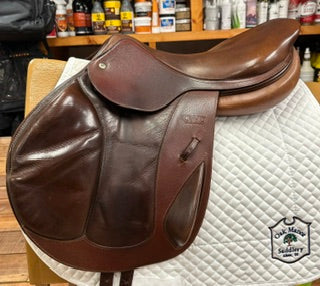 2008 CWD SE04 Monoflap Jump Saddle - 17.5"