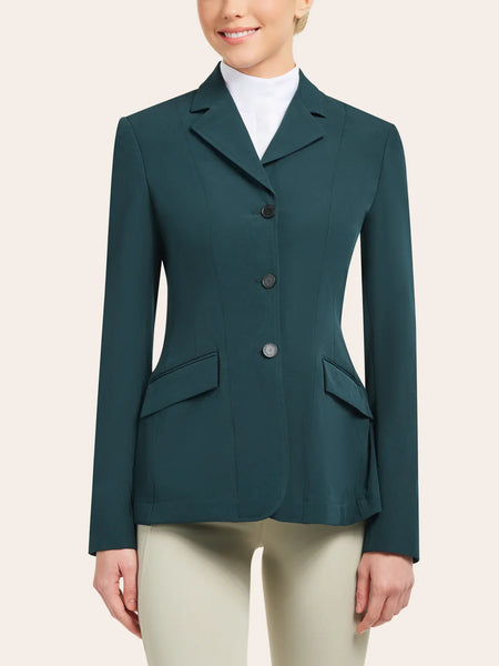 RJ Classics Skylar Orange Label Show Coat- Evergreen CLEARANCE